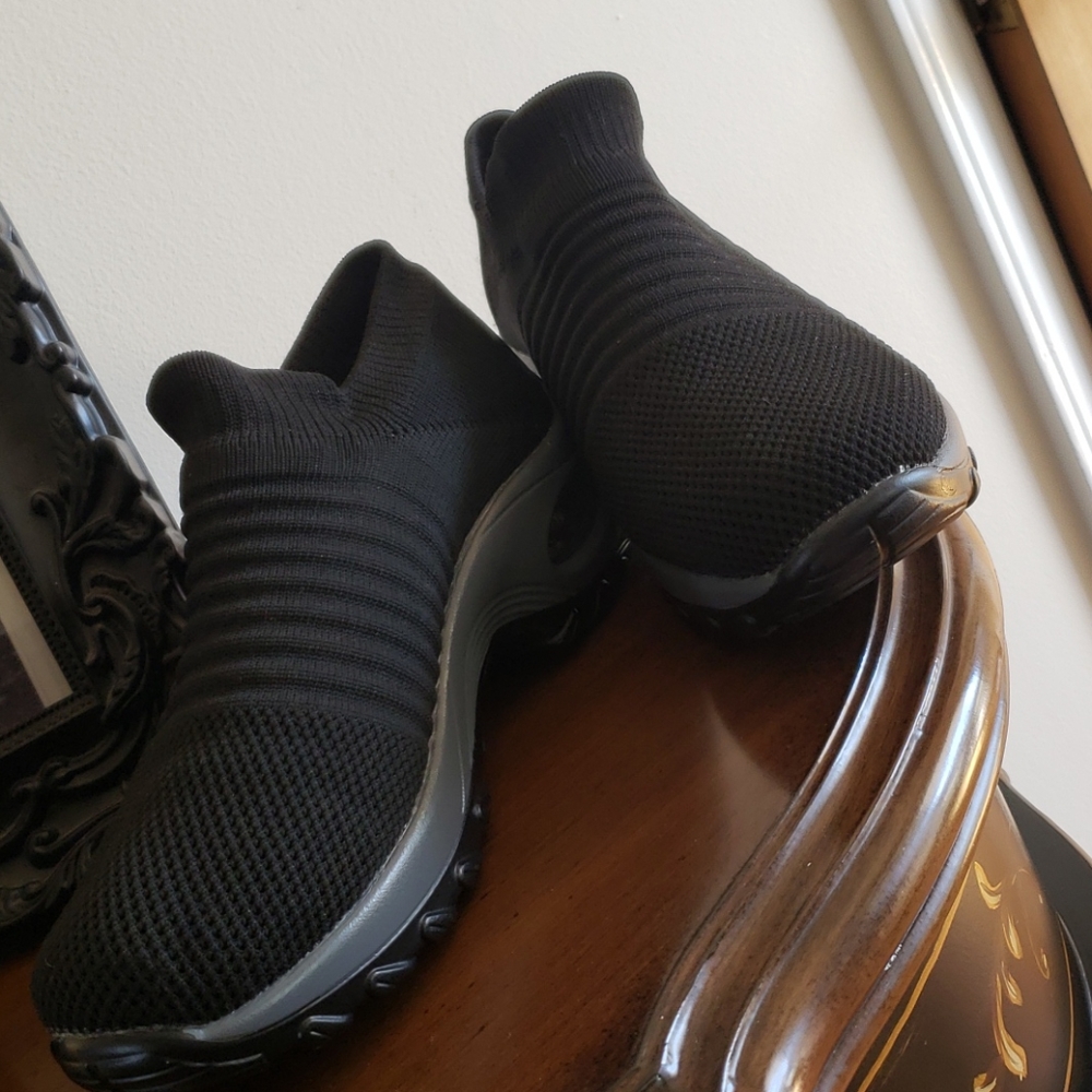 Walking Sock Sneakers- platform loafers